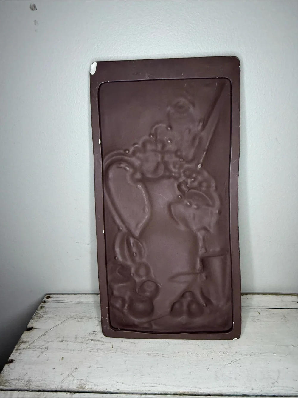 Vintage Florentine Art Studio Golden Chalkware Wall Plaques by Richardson, Jewel